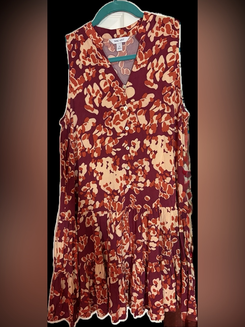 Sleeveless flowy summer  dress